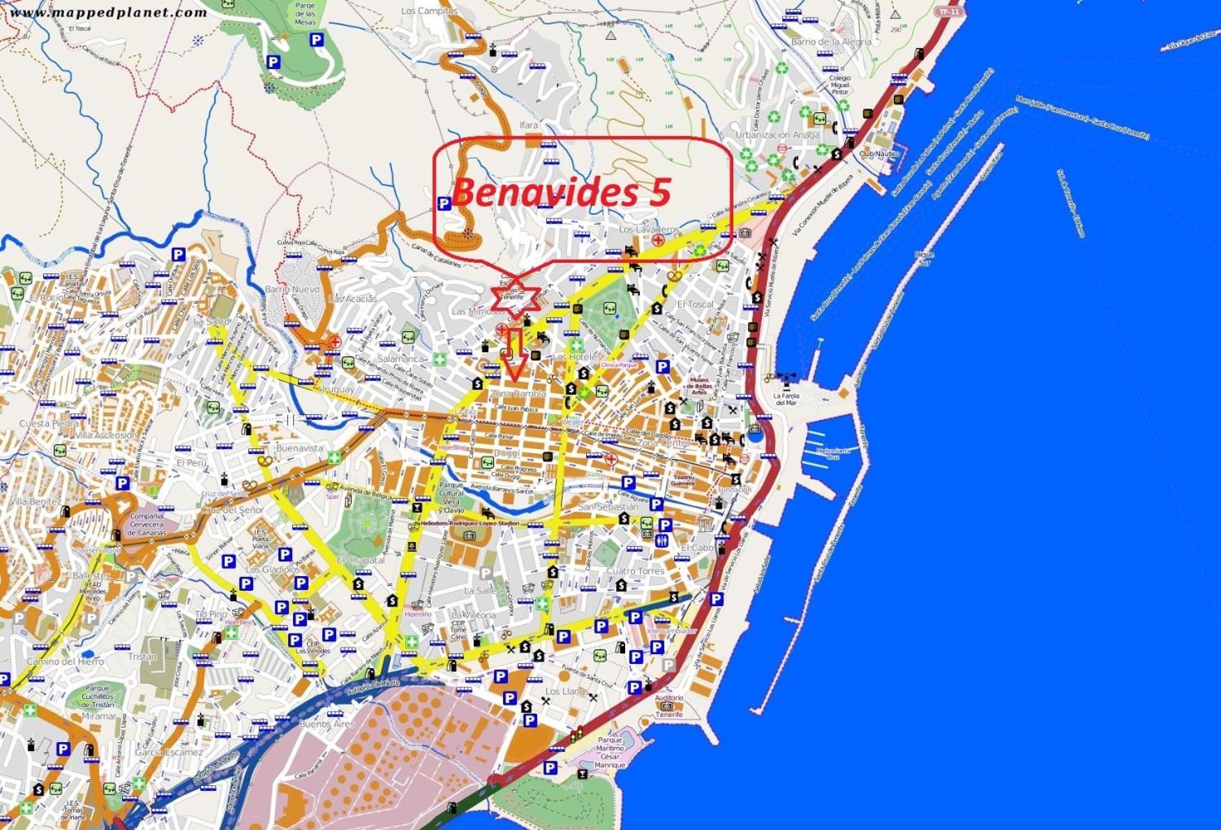 Апартаменты Benavides 5 Санта-Крус-де-Тенерифе Экстерьер фото