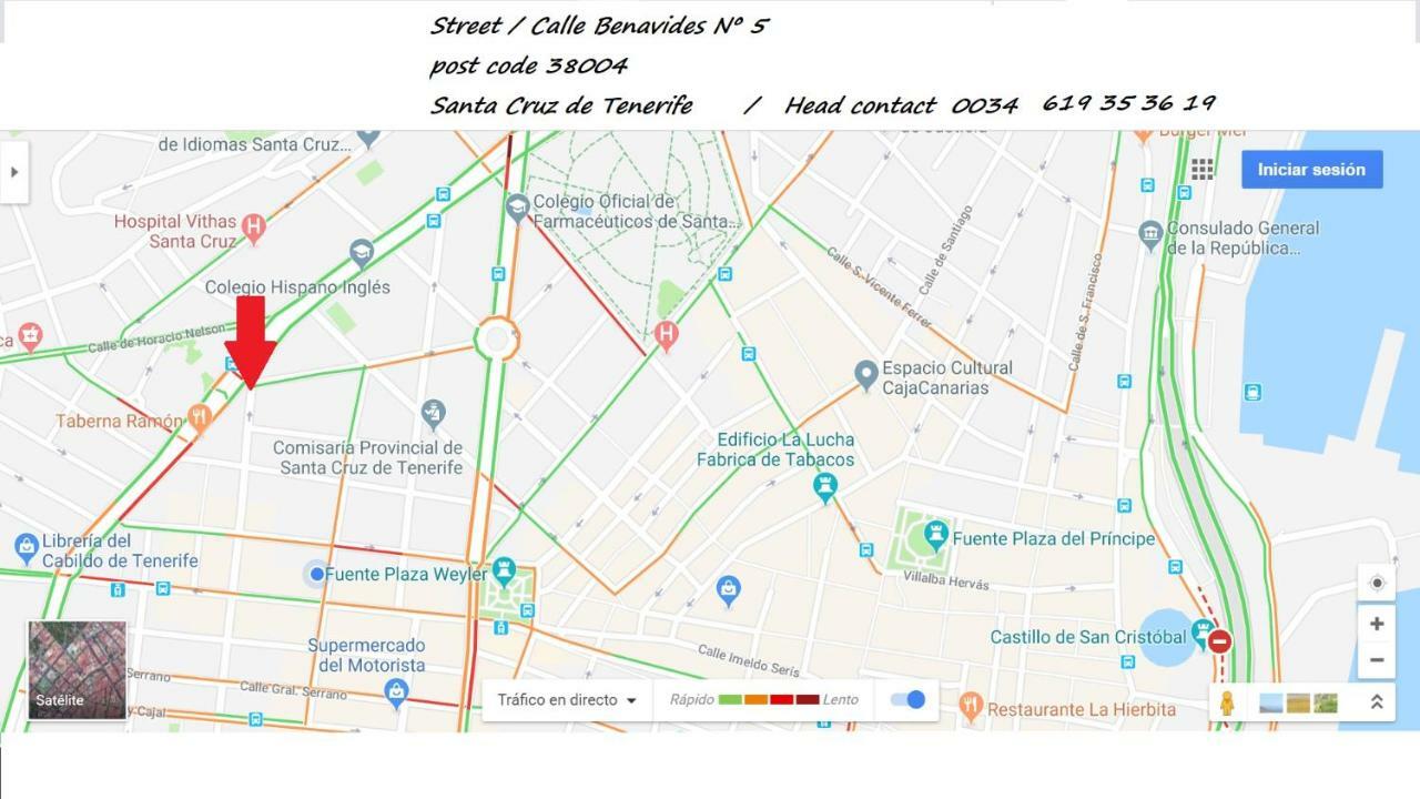 Апартаменты Benavides 5 Санта-Крус-де-Тенерифе Экстерьер фото